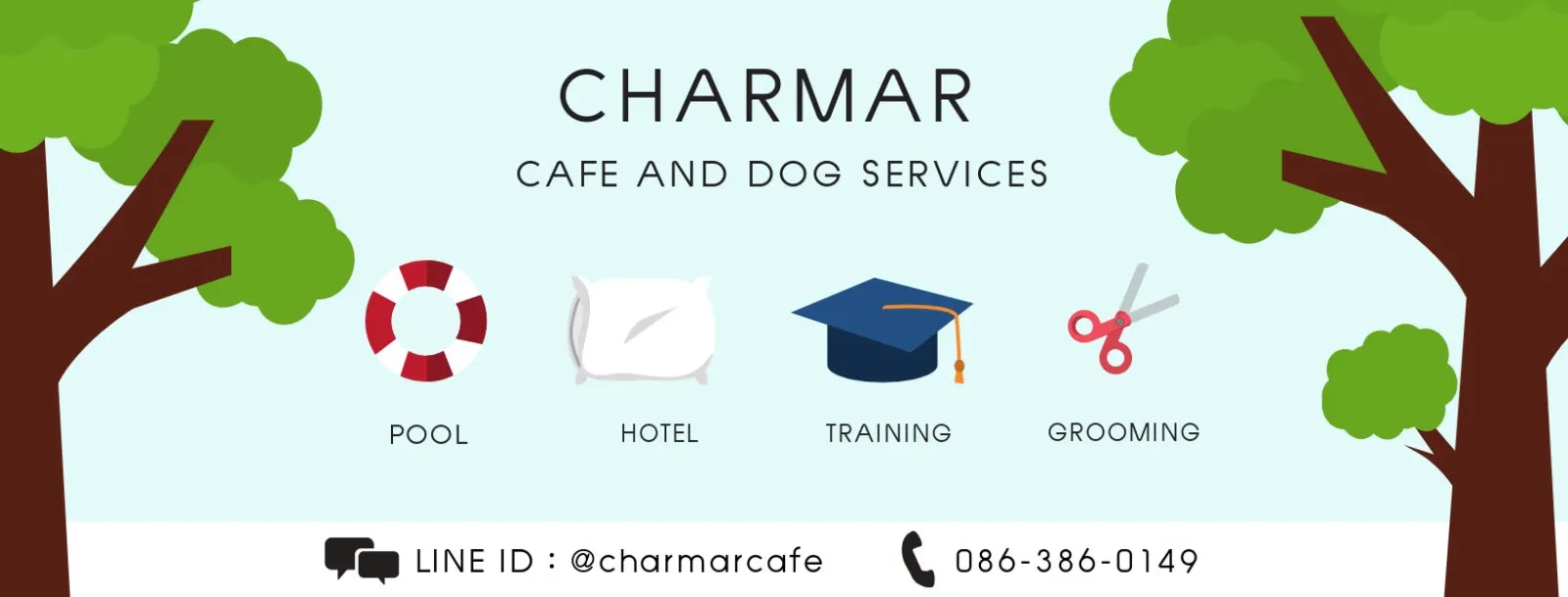 รูปชามา Charmar Cafe and Dog Services 3