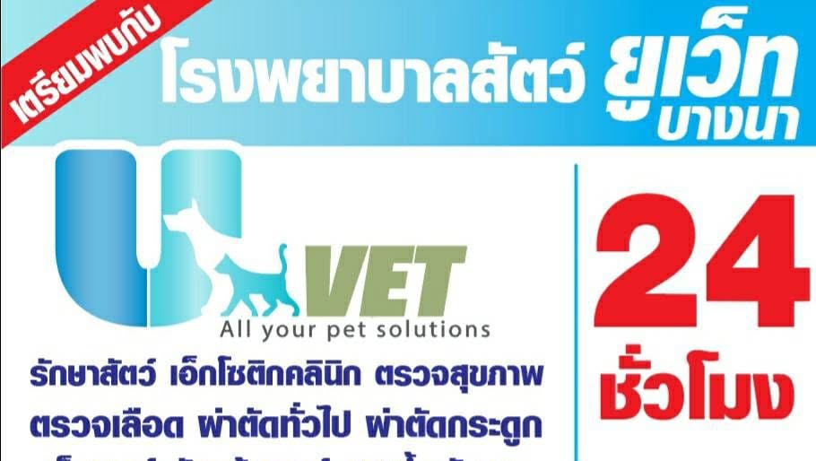 รูปโรงพยาบาลสัตว์ยูเว็ท บางนา (UVET Bangna) 3