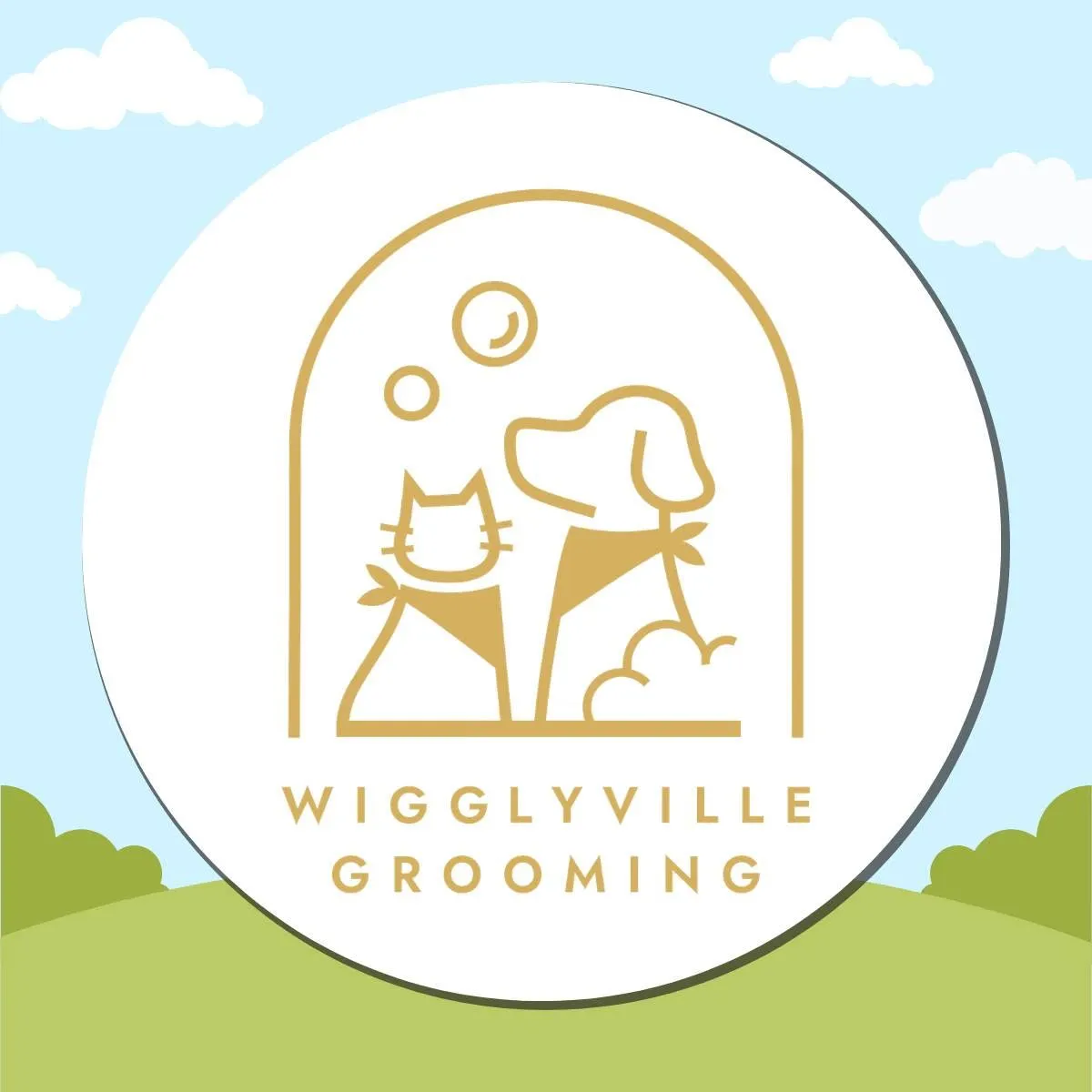 รูปวิกกี้วิลล์ กรูมมิ่ง สาขากรุงเทพกรีฑา (Wigglyville Grooming) 1
