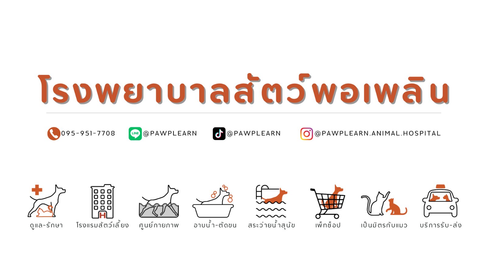 รูปโรงพยาบาลสัตว์พอเพลิน สาขางามวงศ์วาน (PawPlearn Animal Hospital) 2